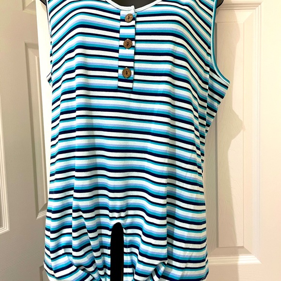 🆕 A.N.A. TIE-FRONT BLOUSE 🆕 - Picture 5 of 9